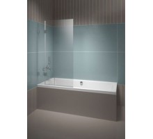 Шторка для ванны Riho VZ Scandic NXT X109, 95x150 см, цвет профиля хром, стекло прозрачное, левая/правая