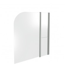 Шторка на ванну  Good Door Screen HS-100-C-CH 100 x 140 см, ПД00084, стекло прозрачное