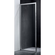 Боковая стенка Gemy Victoria, 90 x 190 см, стекло прозрачное, профиль хром, A90