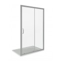 Душевая дверь в нишу Good Door Infinity WTW-120-C-CH, 120 х 185 см, стекло прозрачное, хром, ИН00026