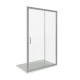Душевая дверь в нишу Good Door Infinity WTW-120-C-CH, 120 х 185 см, стекло прозрачное, хром, ИН00026