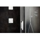 Дверь душевая Ravak Matrix MSD2-120, левая/правая, профиль блестящий, витраж транспарент, 0WLG0C00Z1/0WPG0C00Z1