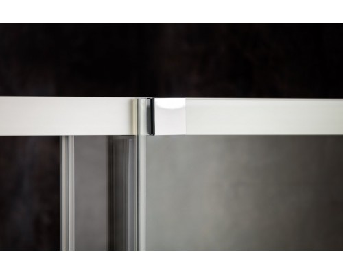 Дверь душевая Ravak Matrix MSD2-100, левая/правая, профиль белый, витраж транспарент, 0WLA0100Z1/0WPA0100Z1