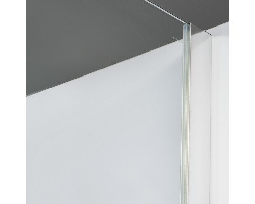 Душевая дверь в нишу WasserKRAFT Vils 56R, 100 х 200 см, профиль серебристый, стекло прозрачное, 56R12