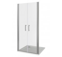 Душевая дверь в нишу Good Door Mokka SD-80-C-WE, 80 х 185 см, стекло прозрачное, белый, МК00012