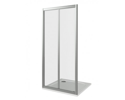 Душевая дверь в нишу Good Door Infinity SD-80-C-CH, 80 х 185 см, стекло прозрачное, хром, ИН00049
