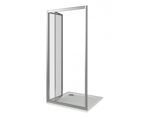 Душевая дверь в нишу Good Door Infinity SD-80-C-CH, 80 х 185 см, стекло прозрачное, хром, ИН00049