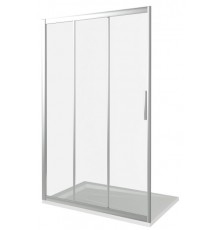 Душевая дверь в нишу Good Door Orion WTW-130-C-CH, 130 х 185 см, стекло прозрачное, хром, ОР00007