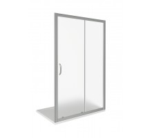 Душевая дверь в нишу Good Door Infinity WTW-130-G-CH, 130 х 185 см, стекло матовое Грейп, хром, ИН00029