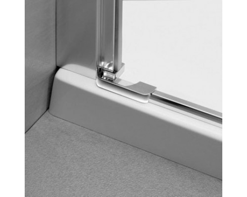 Душевая дверь в нишу Radaway EOS DWB 70 L, складная, стекла прозрачные, профиль хром, левая, 137803-01-01L