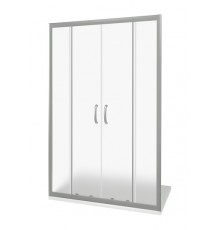 Душевая дверь в нишу Good Door Infinity WTW-TD-170-G-CH, 170 х 185 см, стекло матовое Грейп, хром, ИН00038