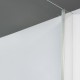 Душевая дверь в нишу WasserKRAFT Vils 56R, 110 х 200 см, профиль серебристый, стекло прозрачное, 56R13
