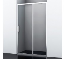 Душевая дверь WasserKRAFT  41S13 110 x 200 см, стекло прозрачное, профиль серебристый