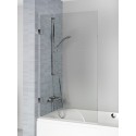 Шторка для ванны Riho VZ Scandic NXT X107, 80x150 см, цвет профиля хром, стекло прозрачное, левая/правая