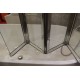 Шторка на ванну Cezares PRATICO-V-5-120/140-C-Cr, стекло прозрачное
