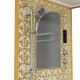 Душевая кабина Niagara 7714G, 100 x 90 см с гидромассажем, стенки золото