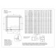 Душевой уголок Vegas Glass AFP-Fis, 110 x 110 x 190 см, профиль матовый хром, стекло сатин