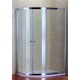 Душевой уголок Cezares PRATICO-RH-2-120/80-Cr, 120 х 80 х 185 см, стекло прозрачное