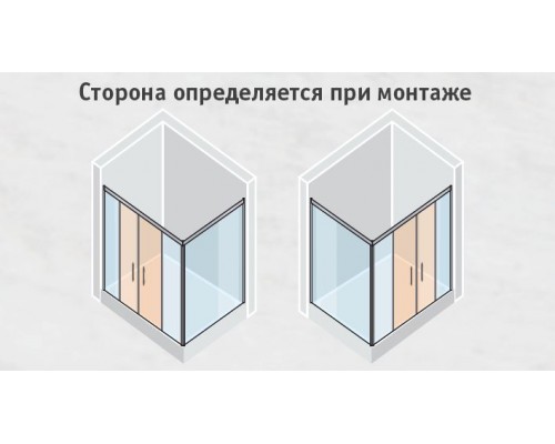 Душевой уголок Vegas Glass Z2P+ZPV 150*80, прямоугольный, 150*80*190 см