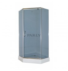Душевой уголок Parly ZPE 91, 90 х 90 х 195 см, стекло тонированное
