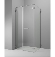 Душевой уголок Radaway Arta KDS II L, 100 x 80 см, стекло прозрачное, профиль хром+, левосторонний с правой дверью