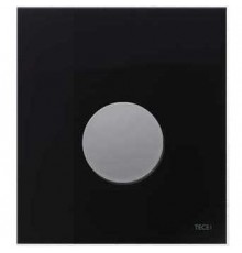 Панель TECE Loop Urinal 9242663, черное стекло, клавиша нержавеющая сталь с покрытием против отпечатков пальцев