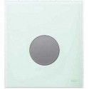 Панель TECE Loop Urinal 9242662, зеленое стекло, клавиша нержавеющая сталь с покрытием против отпечатков пальцев