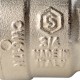 Шаровый кран Stout SVB-0002 3/4 вн-вн, полнопроходной, ручка бабочка