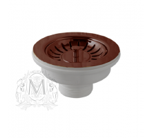 Донный клапан для кухонной мойки Migliore Ricambi ML.RIC-10.107RA D 90 мм, без перелива, медь