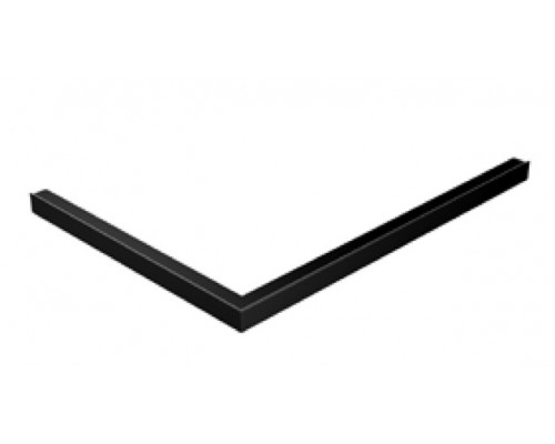 Декоративный профиль под душевое ограждение Iddis Slide 90 x 120, черный, правая ориентация, SLI5BS2i22