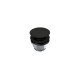 Донный клапан Kerama Marazzi Ole, для раковины, клик-клак, цвет черный матовый, 230KM.01.093