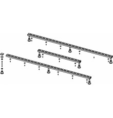 Ножки для душевого поддона Riho Basel 406, 416, 432 207110, 8 опор, металл