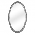 Зеркало Migliore Complementi ML.COM-70.510.AG овальное h118*L70*P5 см, серебро