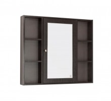 Зеркало-шкаф Style Line Кантри 90 ЛС-00000462, 90 см, подвесное, венге