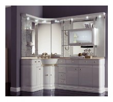 Комплект мебели Eurodesign Luxury Композиция № 15, Bianco Lucido/Белый глянцевый