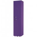 Пенал Bellezza Эстель 40 L/R, подвесной, цвет фиолетовый (3858/3975)