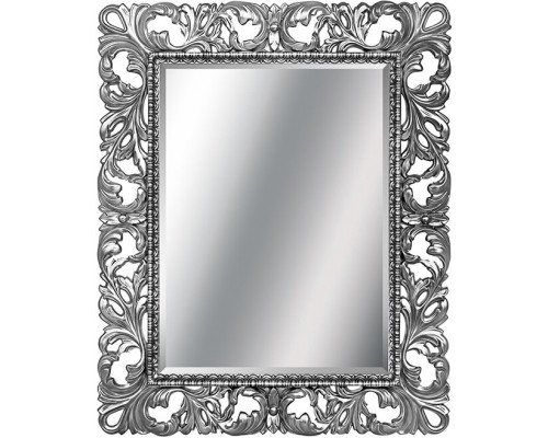 Зеркало Marco Visconi R.0021.BA.ZF.col.146 88 x 108 см с фацетом, цвет серебро