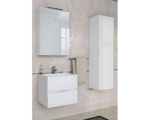 Зеркало-шкаф Aquanet Алвита 70 00184038, цвет белый