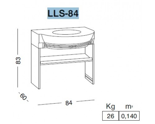 Комплект мебели Eurodesign Luxury Композиция № 14, Prugna Lucido/Сливовый глянцевый