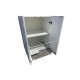 Шкафчик Am.Pm Gem 60 см, над стиральной машиной, с корзиной, push-to-open, белый глянец, M90CHSX0641WG