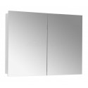Зеркальный шкаф Акватон Лондри 100 см, белый, 1A267302LH010