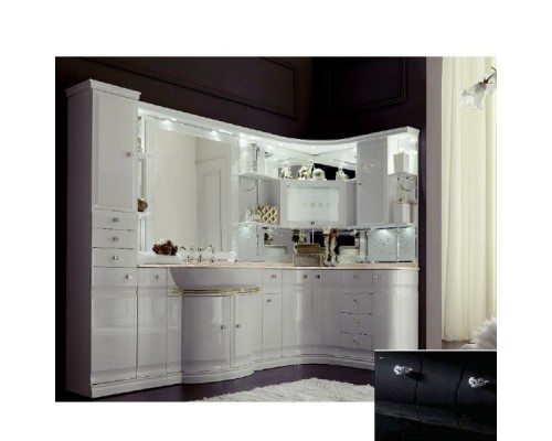 Комплект мебели Eurodesign Luxury Композиция № 5, Nero Lucido/Черный окрашеный