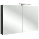 Шкаф зеркальный Jacob Delafon 100 см, EB1365-G1C, со светодиодной подсветкой, цвет - белый блестящий лак
