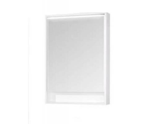 Зеркало-шкаф Акватон Капри 60 1A230302KP010 60 x 85 см с подсветкой, цвет белый глянцевый