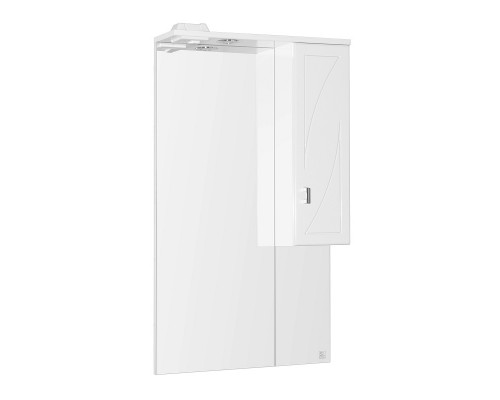 Зеркало-шкаф Style Line Лана 600/С СС-00002254, 60 см, подвесное, правое, с подсветкой, белое