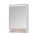 Зеркало-шкаф Акватон Капри 600х850 мм с подсветкой 1A230302KPDA0, цвет бетон пайн