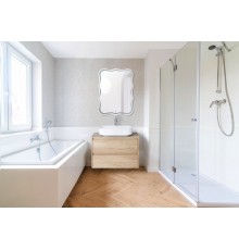 Зеркало с встроенным светильником и сенсорным выключателем BelBagno SPC-OND-600-800-LED-TCH, 12W, 220-240V, 600x30x800