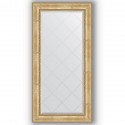 Зеркало с гравировкой в багетной раме Evoform Exclusive-G BY 4299 82 x 164 см, состаренное серебро с орнаментом