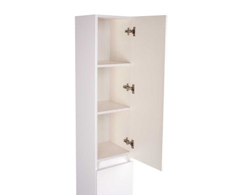 Шкаф-пенал Style Line Даллас Люкс без корзины, 30 см, напольный, белый, СС-00002235