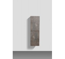Шкаф-пенал подвесной BelBagno Luce LUCE-1700-2A-SC-PT, 40 х 30 х 170 см, цвет серый камень (stone)